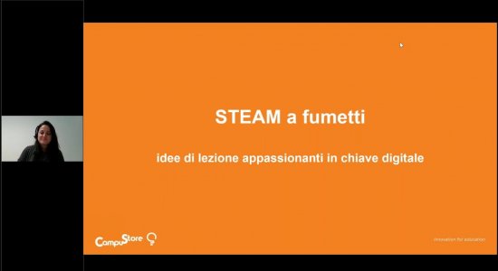 Webinar STEAM a fumetti: insegnare concetti tecnico-scientifici in chiave pop